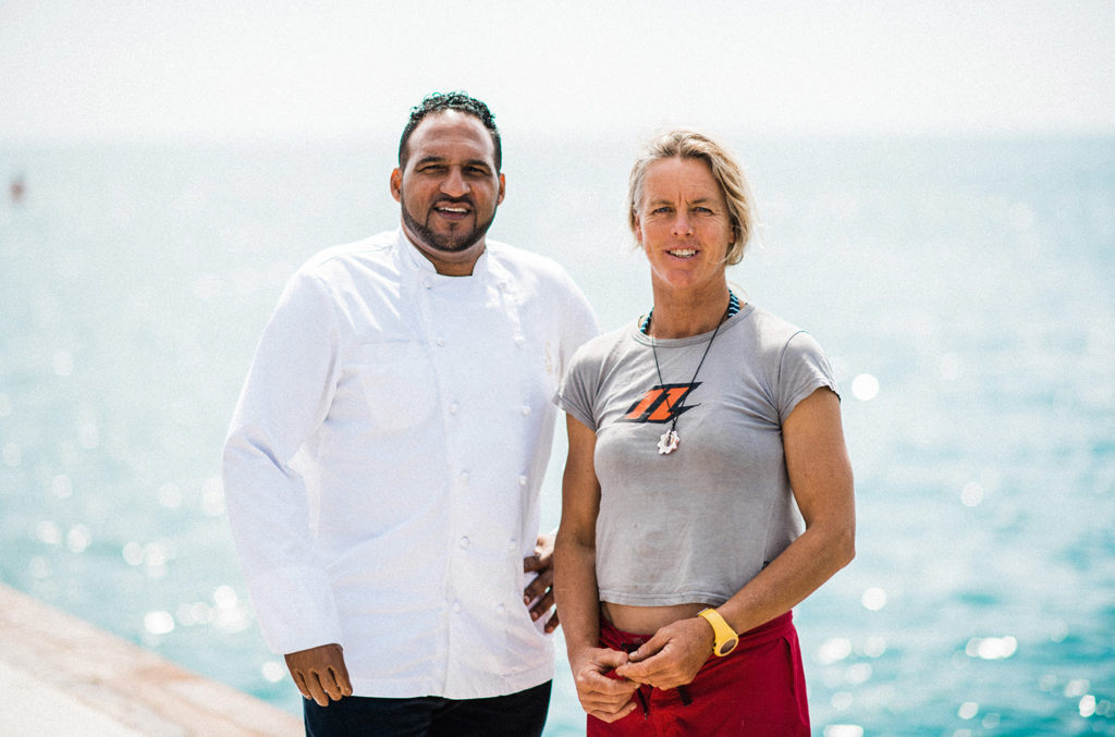 Michael Caines and Steph Bridge