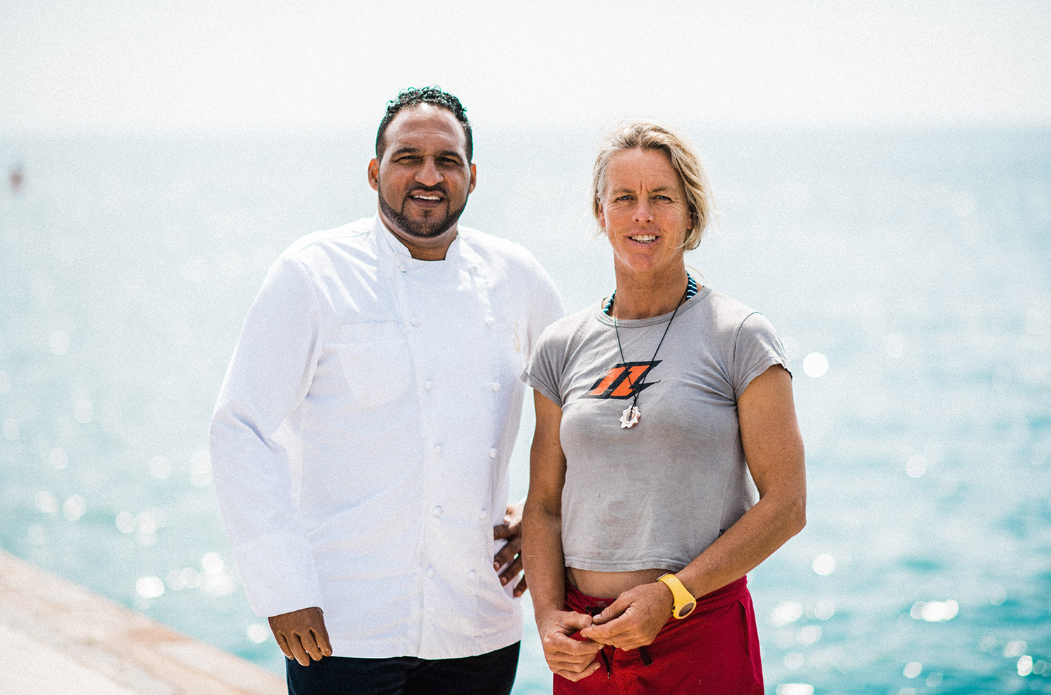 Michael Caines and Steph Bridge