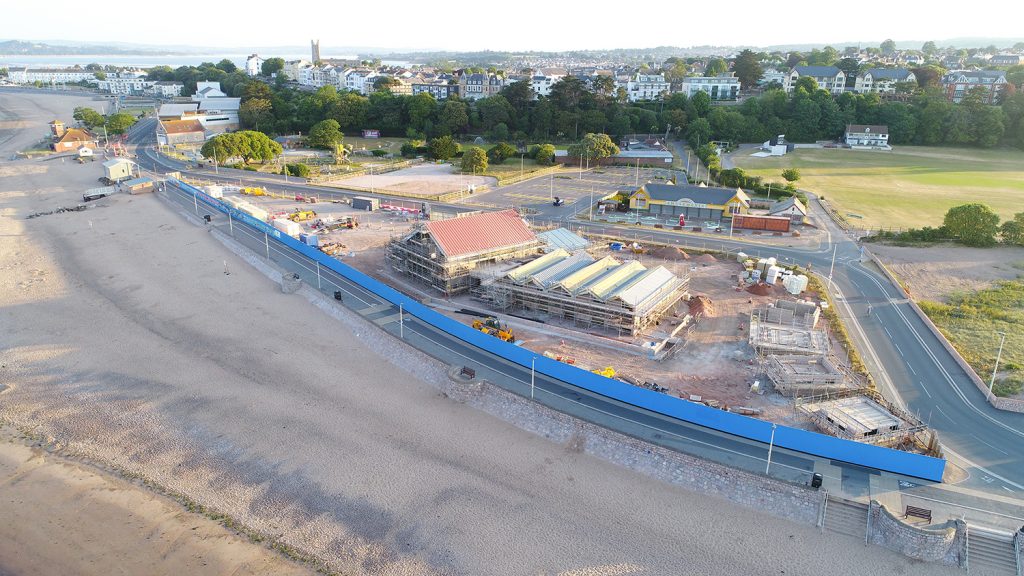 Sideshore construction progresses